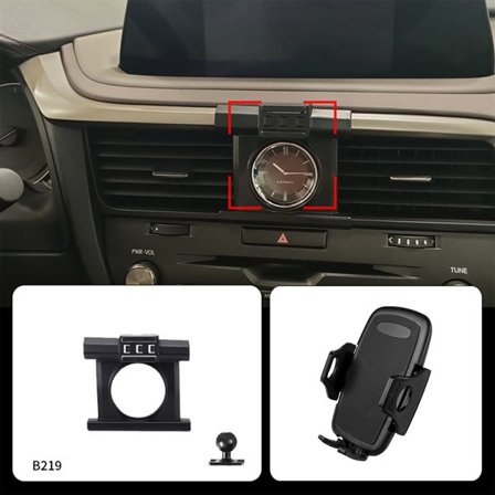 Mobilholder Lexus RX 2016-2021 - Enkel Montering uten Skruer