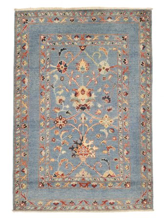 Kazak Fine Rug Hand Knotted 101X146 Afghanistan