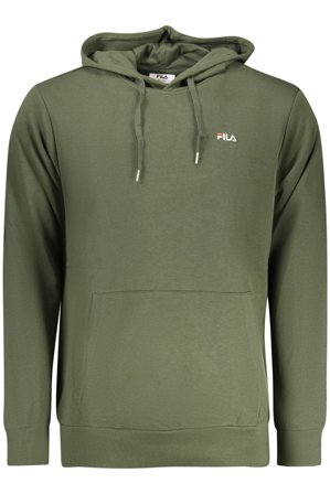 Fila Felpa Senza Zip Uomo Verde