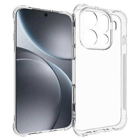 For Oppo Find X9 Pro 5G TPU Telefondeksel Sklisikkert Transparent Mobiltelefondeksel[HK]