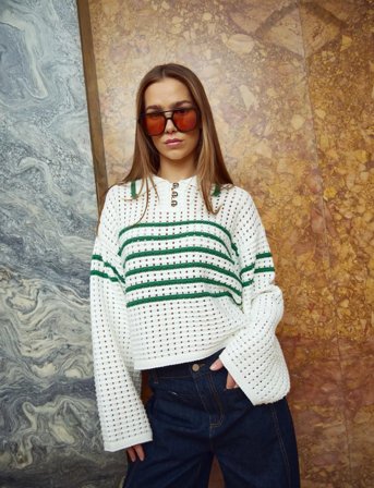 Noella Leen Knit - Cream - L/XL