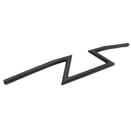 7/8 tommer 22MM Styr Z Bar Styr Universel Kompatibel med Dyna Chopper Cruiser XL 883 1200 Custom Softail Dyna Street Sort-Perfekt