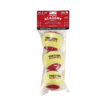Tretorn Academy Red Felt 3-pack