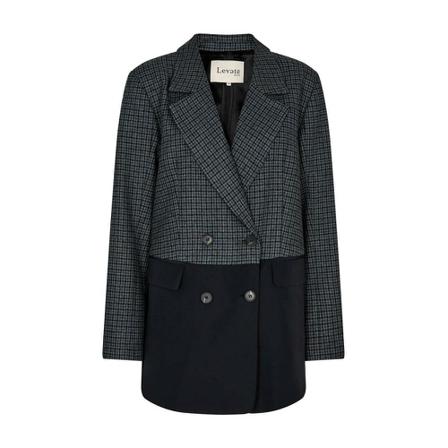 Levete Room Blazer , Grijs , Dames , Maat: M