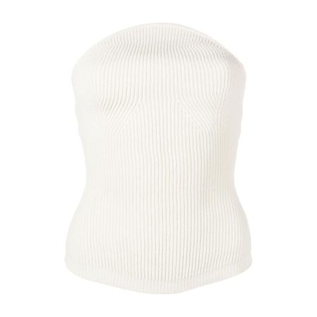 Khaite, Sleeveless Tops Biały, Kobieta, Rozmiar: XS
