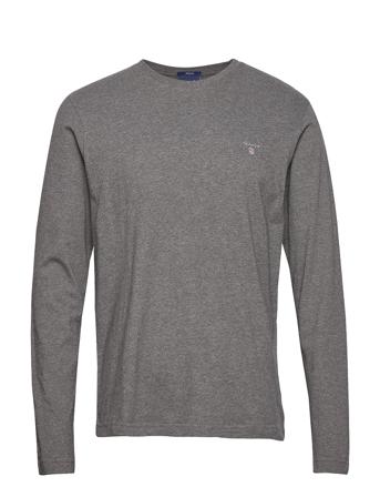 Original Ls T-Shirt T-shirts Long-sleeved Svart GANT