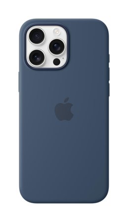 Apple iPhone 16 Pro Max Si Case Denim