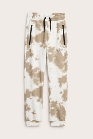 Kappahl | Mønstret kosebukse Hvit 170 | Hvit