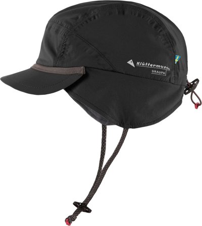 Klättermusen Draupa Hat talvilakki, Black - Pipot, Lippikset & Hatut