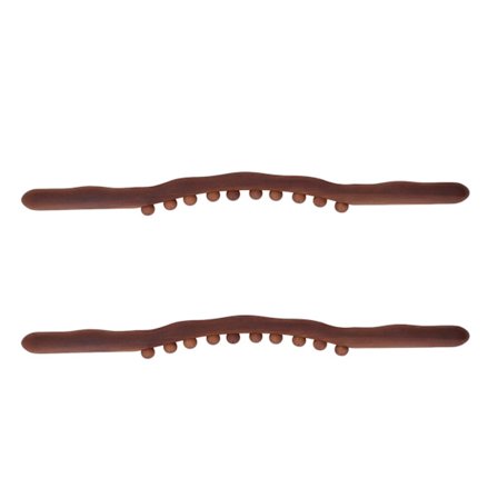 Træ Gua Sha Skrabestav 10 Massagepunkter Stort Kontaktområde til Ryg Ben Hofte