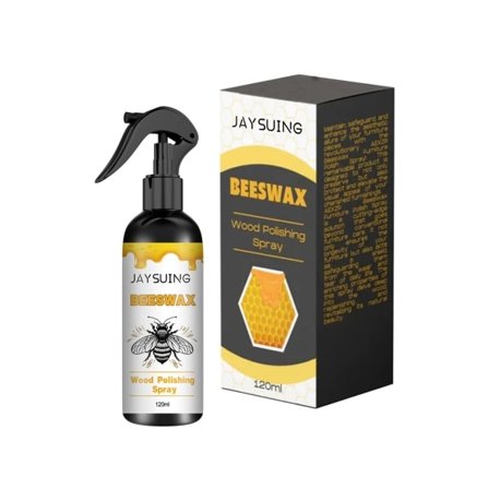 120ml Bivaxbørstepoleringsspray Vandtæt anti-halk poleringsvæske til møbelpleje 120ml