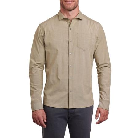 Kühl Men's Disputr Longsleeve Shirt Men long-sleeved shirts Beige S