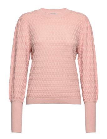 Onlfaye L/S Puffsleeve Pullover Cc Knt Pink ONLY