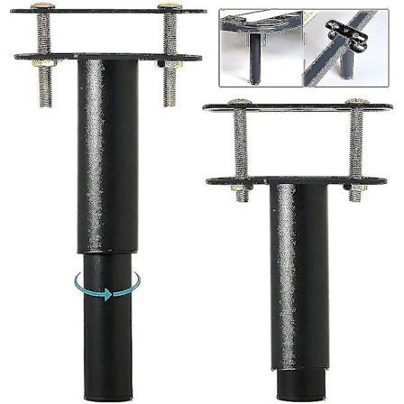 2 kpl Säädettävä korkeus Keskituki jalka Sängyn runko, Sänky Keskellä Lista Raskaat