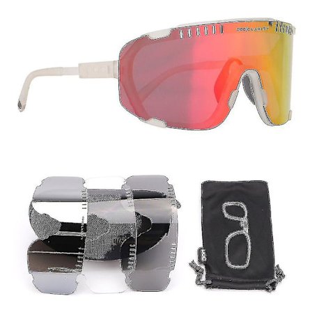 2023 Nye Poc Devour Cykel Solbriller Mtb Uv400 Sports Cykelbriller Briller Cykel Bjergcykel Briller Mænds Kvinders Cykling Briller