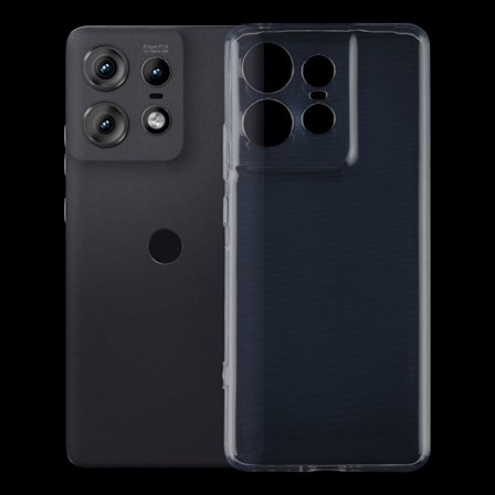 Motorola Edge 50 Pro - Ultra-tunn Transparent TPU Skal