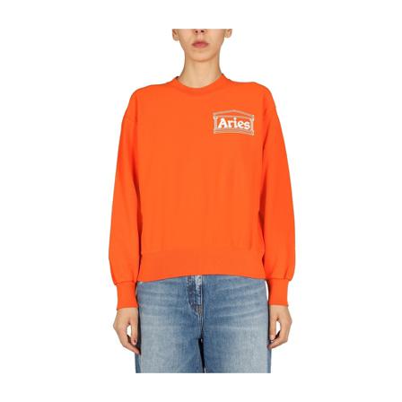 Aries Temple Sweatshirt Orange, Herre Sweatshirts