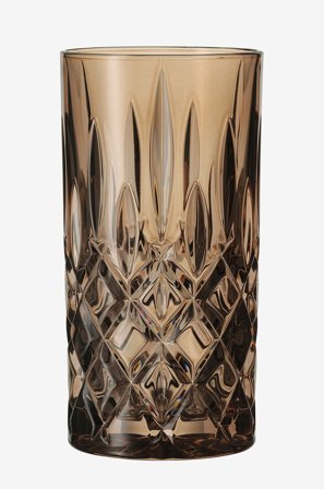 Nachtmann - Longdrink Noblesse Tobacco 39,5cl 2-pack. - Ruskea - Drinkkilasit & shottilasit - - Homeroom