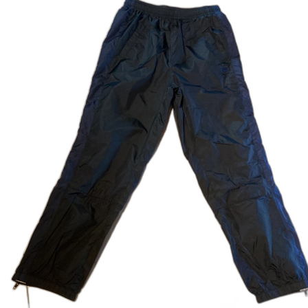 Svartblåa Acne Studios Striped track pants