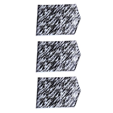 3x Hydrografisk Film - Vannoverføringstrykk - Hydrodypping - Splatter - 1 Meter