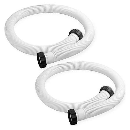 2 st Poolpumpsslangar Ersättning 1,5 tum Diameter 59 tum Lång Poolfilterpumpsslang För 29060e Fi