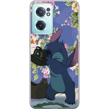 Yhteensopiva Puhelinkuori OnePlus Nord CE 2 5G Stitch med kamera