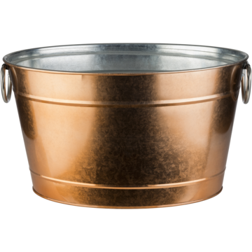 Ölhink med Plastinsats APS Koppar 11L