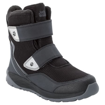 Jack Wolfskin Kids Polar Bear Texapore High Vc Children lined boots Black 33