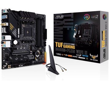 ASUS-TUF GAMING B550M-PLUS WIFI II-ASUS TUF GAMING B550M-PLUS WIFI II-Computer components-AMD Socket AM4