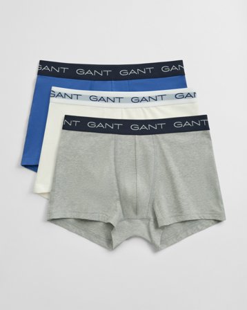 GANT Herren 3er-Pack Boxershorts (XL) Hellgrau