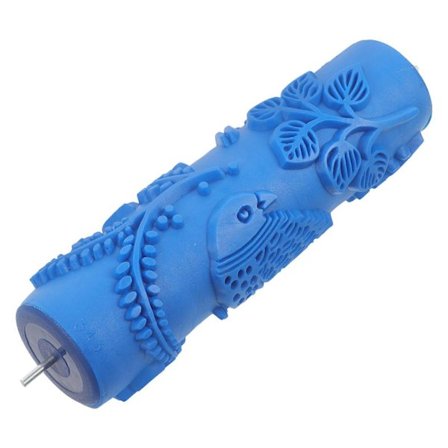 Malerulle i gummi Teksturrulle Gummirulle Mønstret malerulle Dekorativ kunstnerisk rulle