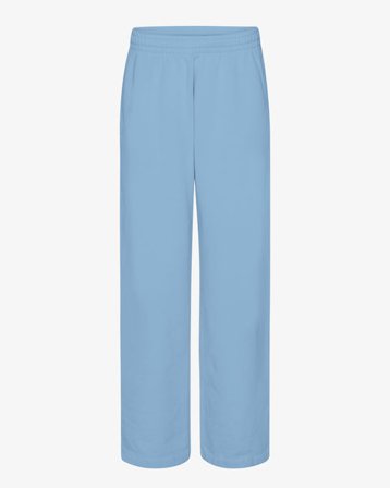 Organic Straight Leg Sweatpants - Seaside Blue