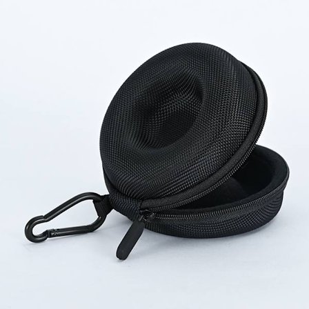 2 kpl matkakellolaatikkoa, vetoketjullinen kellokotelo, pyöreä kellon säilytys