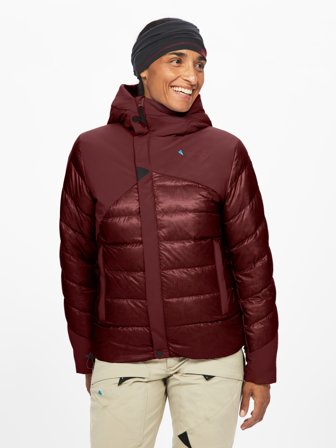 Klättermusen - Rå Hood Jacket Women's - Madder Red - S