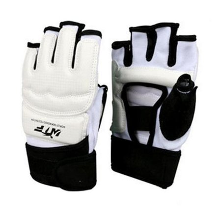 Nimi Taekwondo-hanskat Puoli Sormi Hiekka Pussi Hanskat Sanda Taekwondo Kamppailulajit Muay Thai Taistelu Hanskat Taekwondo Hanskat Käden Suoja Vapaa 