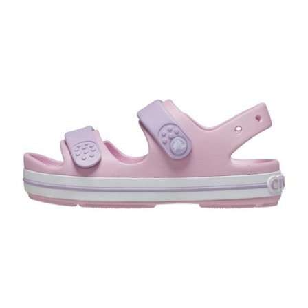 Sandaler med kardborre Crocs Croband Cruiser - Rosa-Violett