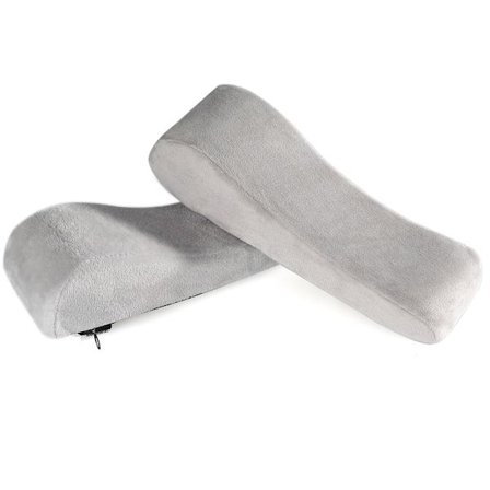 Stol Armstöd Kuddar och Memory Foam Armbågskudde För Underarm Tryckavlastning Universal Stol Cover 2st Set