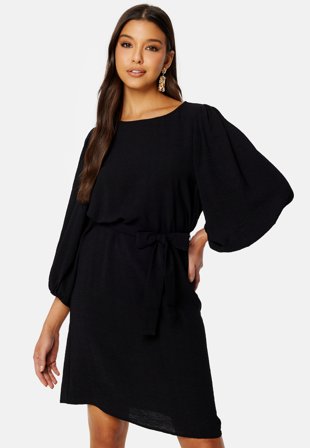 VILA Surashil 3/4 Dress Black Klær