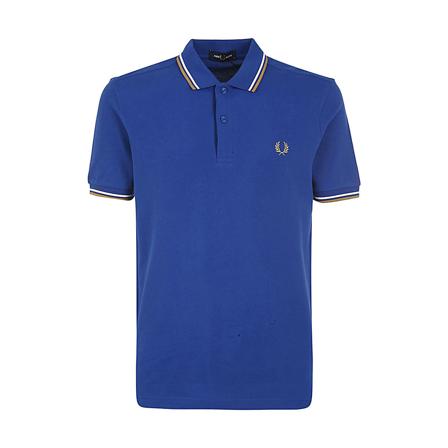 Fred Perry, Polo Shirt Niebieski, Mężczyzna, Rozmiar: 2XL