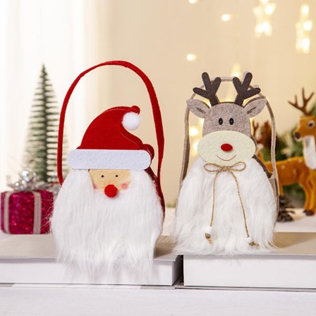 2 st juldekorationer Julgåva väska Äpple b