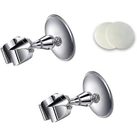 Suihkupään pidike, säädettävä käsisuihkun pidike kromattu suihkun seinäteline tavalliselle suihkulle