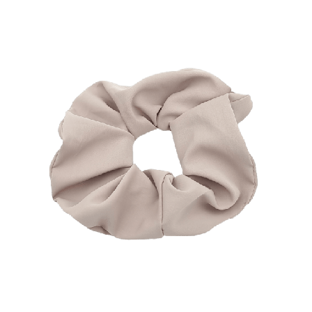 Complement Stor Textilscrunchie Accessoarer & tillbehör Dam Beige