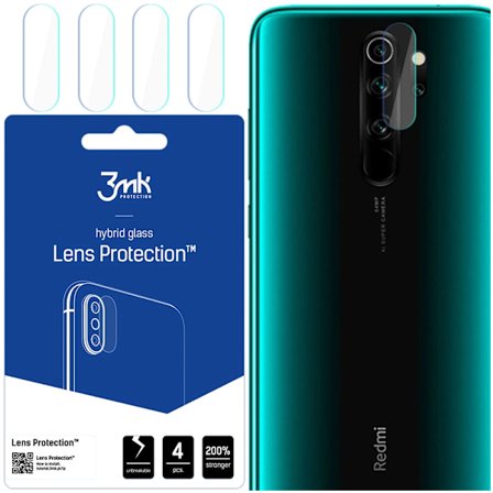 3MK LENS PROTECTION HYBRID KAMERAGLAS TIL XIAOMI REDMI NOTE 8 PRO