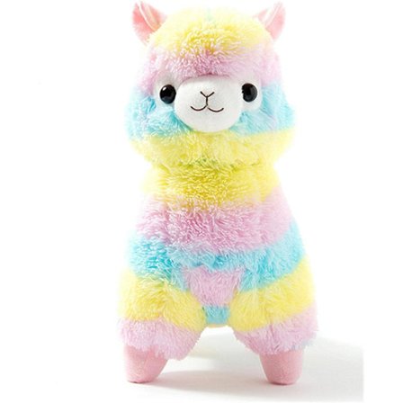 Dreamsy Rainbow Alpaca Plysdyr, Blødt Baby Legetøj, til Valentinsdag