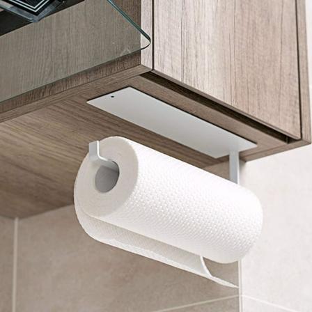 Selvklebende Papirhåndkleholder Papirhåndkleholder Papirhåndkleholder Kjøkkenrullholder Veggmontert Kjøkkenskap eller Bad