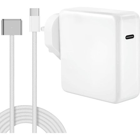 Mac Book Pro Air Laddare 96W C till Magnetisk 3 Laddare M4 M3 M2 M1 2025 2024 2023 2022 2021, Supersnabb Adapter Kompatibel Med MacBook Pro16/14"