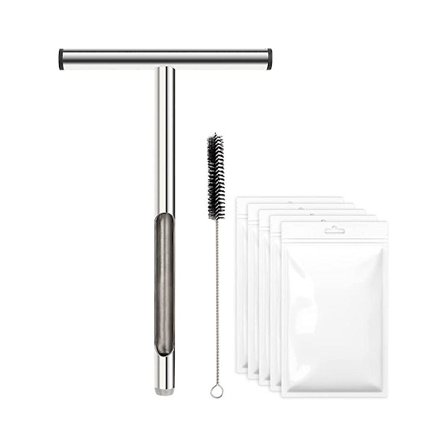 XJ-Jordprøvetager, 31 cm Jordprøvetager, Jordprober til jordprøvetagning, plantepleje, græsplæne, have F—max