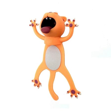 Ihanat kirjanmerkit, hauskat 3D-sarjakuvakirjanmerkit eläimet lukukirjanmerkit opiskelijoille toimistotarvikkeet luova lahja ihanteellinen pojille 