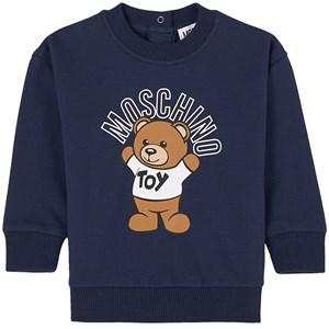 Moschino Branded Graphic Sweatshirt Navy - Jumpers and knitwear - 2-3 years - Navy - Junge