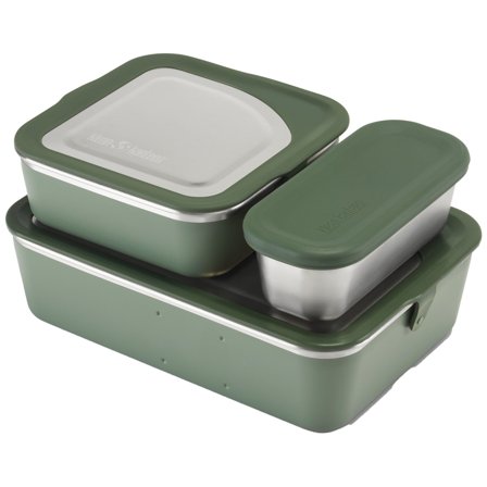Klean kanteen Big Meal Box Set eväsrasiasetti 3 kpl, sea spray